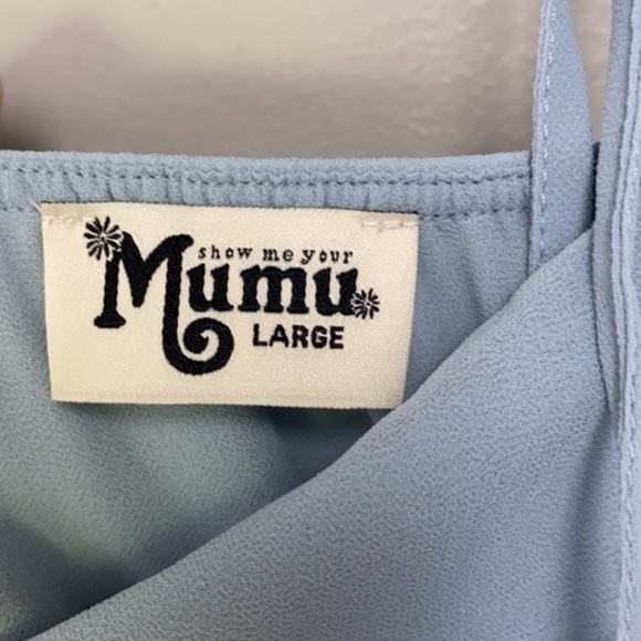 SMYM Heather Halter Maxi Steel Blue - Picture 6 of 8